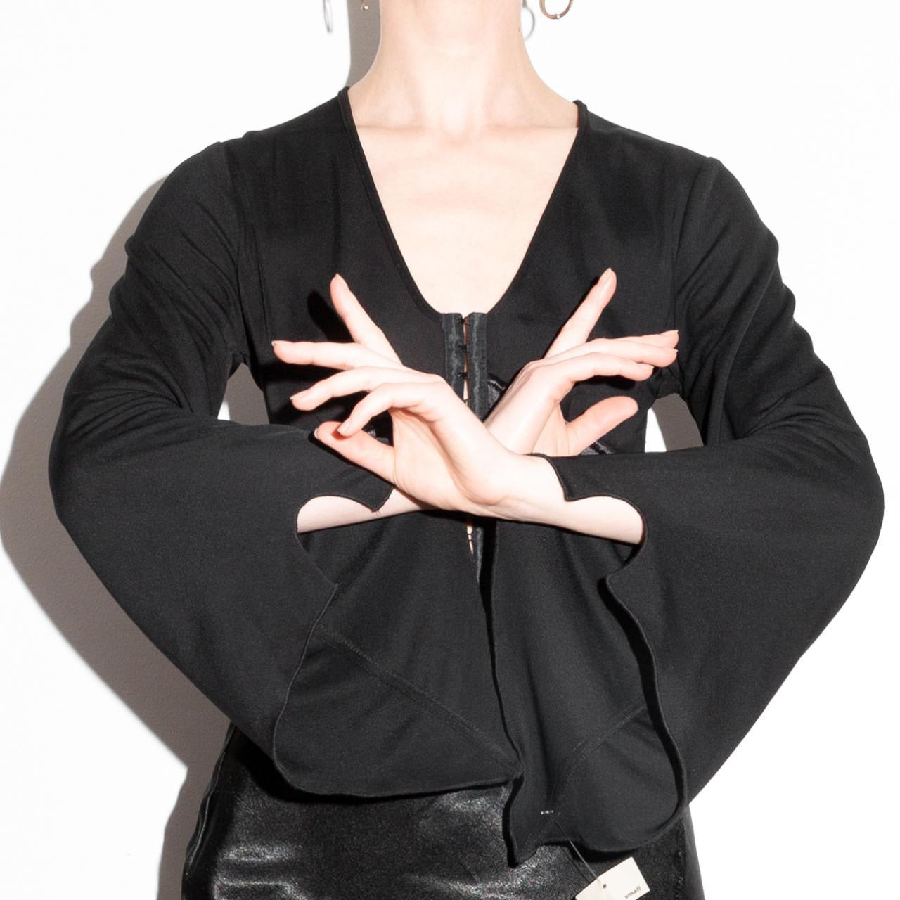 Vintage 90s Deadstock Witchy Corset Top