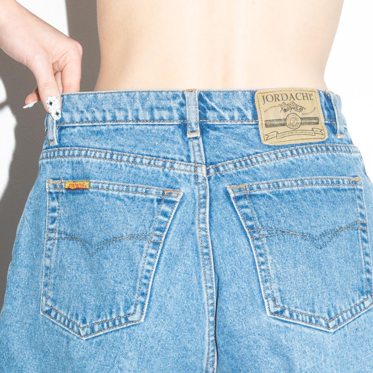 Vintage Medium Wash Jordache Cutoff Denim Shorts