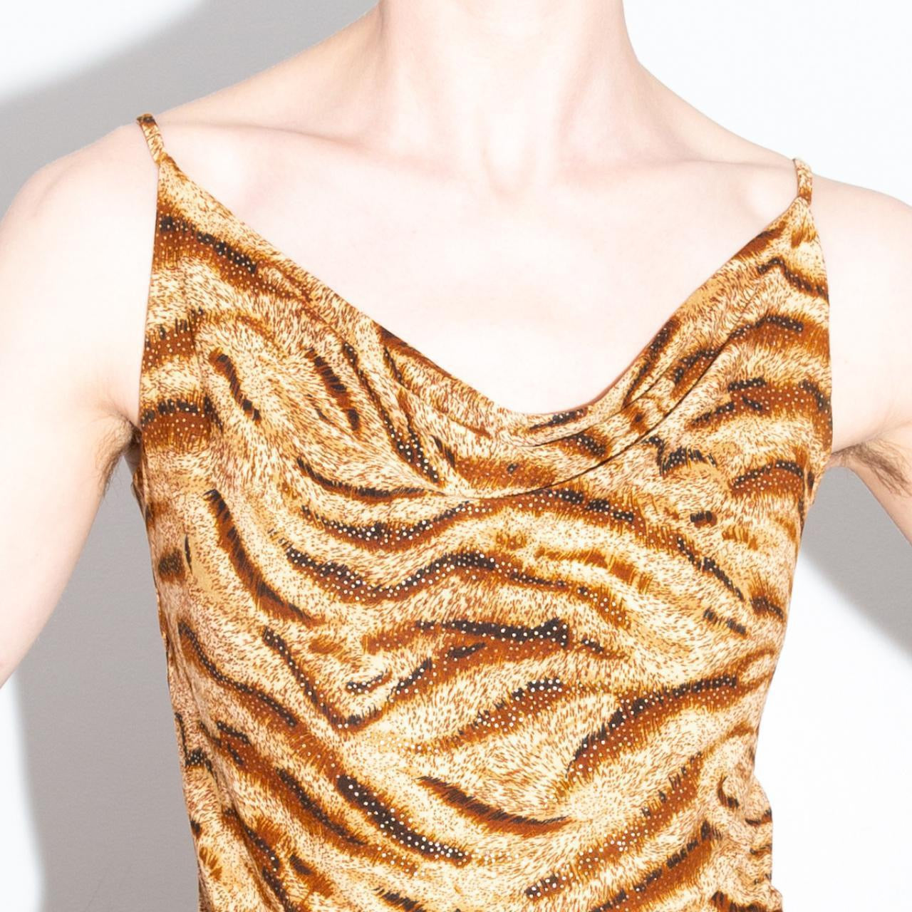 vintage 90s eye of the tiger tank