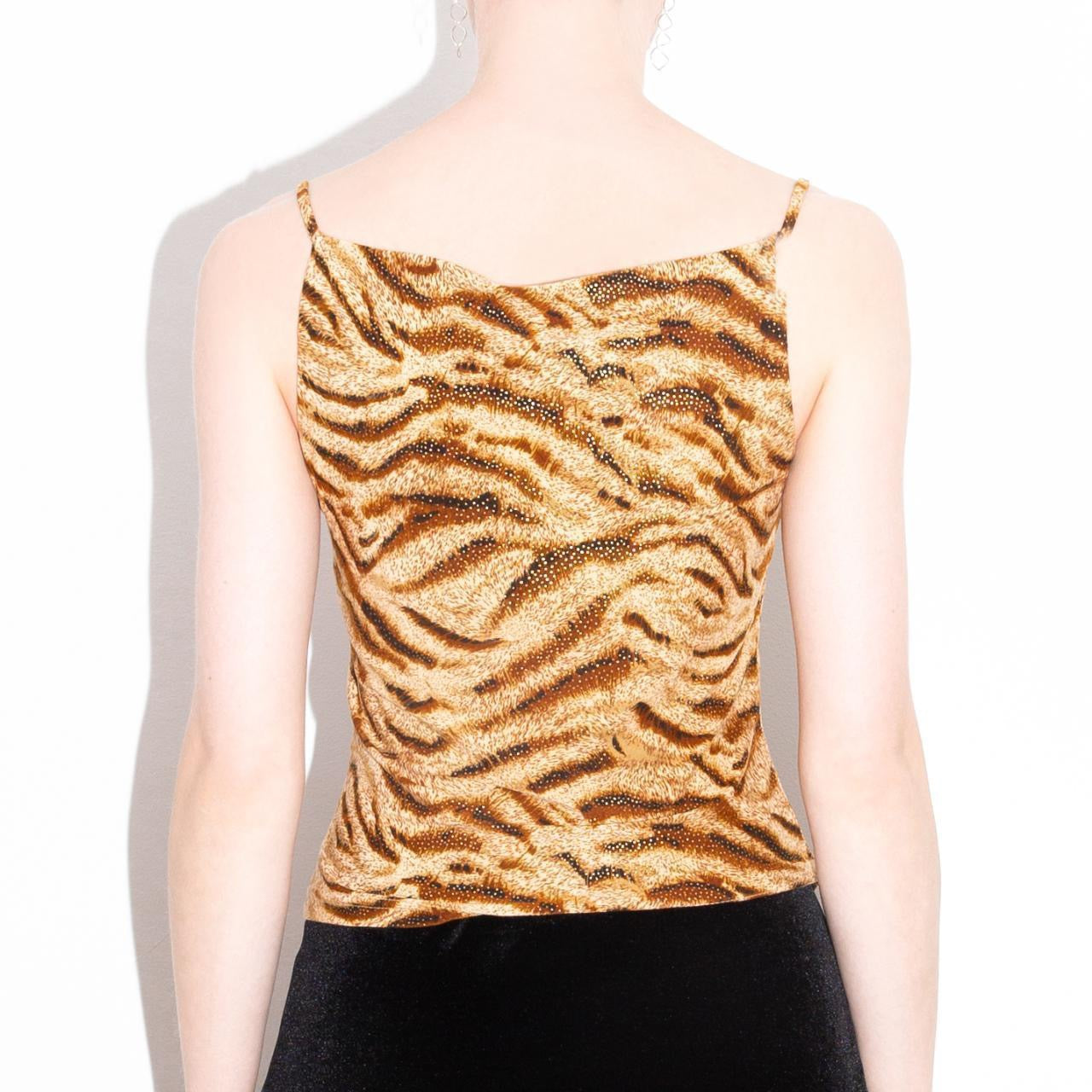 vintage 90s eye of the tiger tank