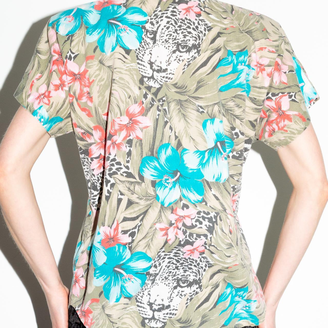 Vintage 80s Cheetahs in Hawaii Top