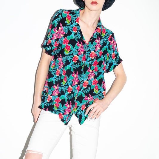 Y2K Crinkle Hawaiian Shirt